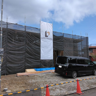 岸和田市 新築工事 上棟