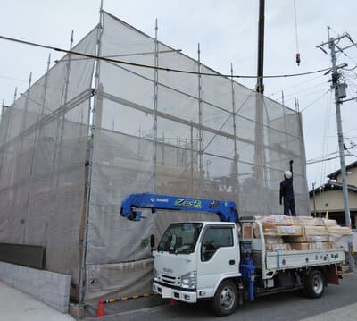 松原市 新築工事 上棟