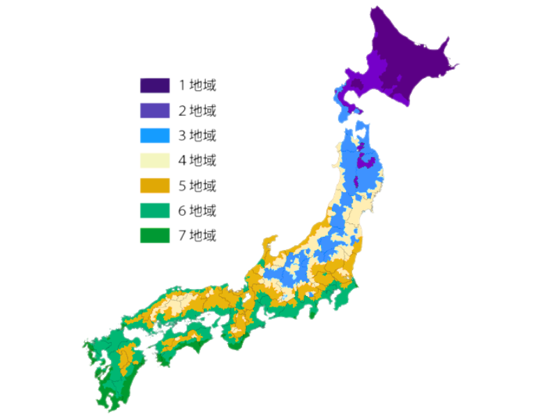 地域区分表