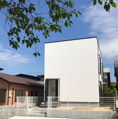 casa cube 3×5 施工事例